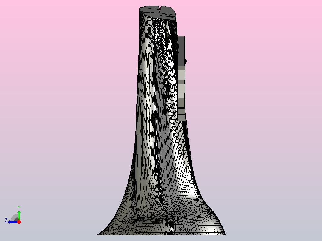 海洋生物鱼类NO FISHIN ORNAMENT-ADAM右视图