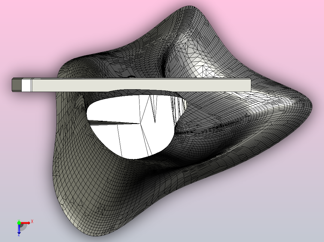 海洋生物鱼类NO FISHIN ORNAMENT-ADAM俯视图