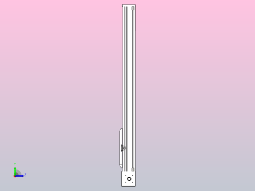 伺服电机集成皮带传动直线执行器TPA-OCB-140-256-L950-DL-J90-N3左视缩略图