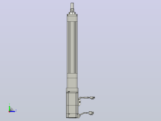 轻载电动缸TPA-ESR40-1210C-L150-M-FA-W-P40-C3左视缩略图