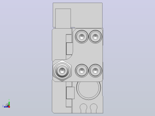 气缸HLQ12X20SB右视缩略图