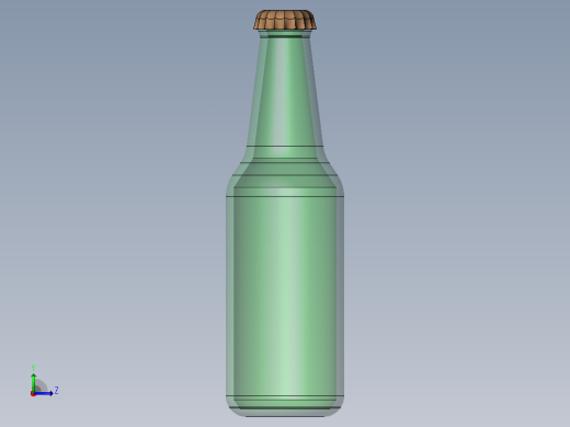 酒瓶左视缩略图