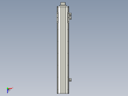 MT100BS半封闭丝杆滑台[MT100BS.L#.550.BM.P20.C3]俯视缩略图