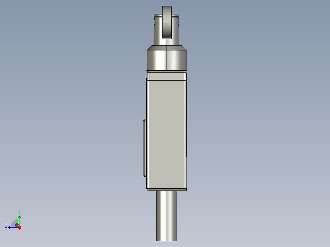行程开关传感器TZ-3112右视图