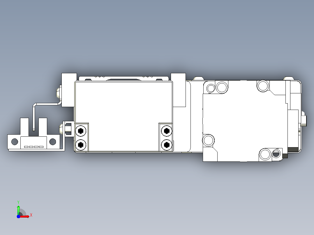 钢基模组TPA-KNR-5002C-300A1-MR-H1S1前视图