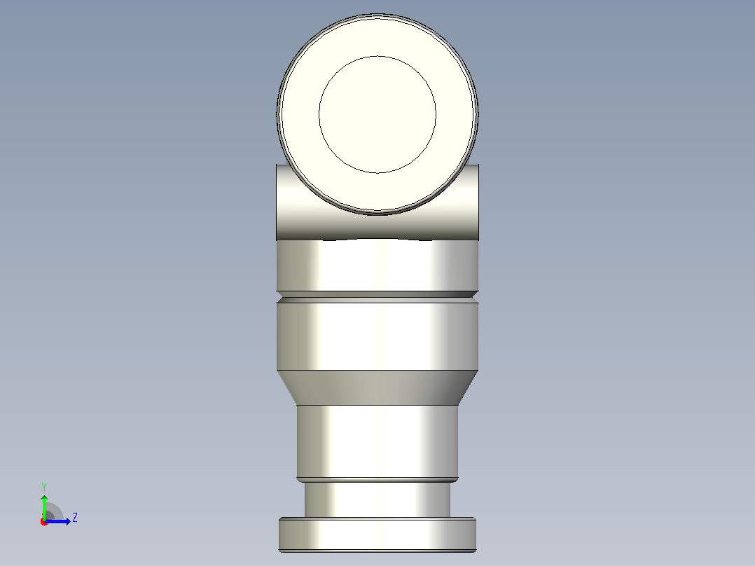 快插接头CRQST-8左视图