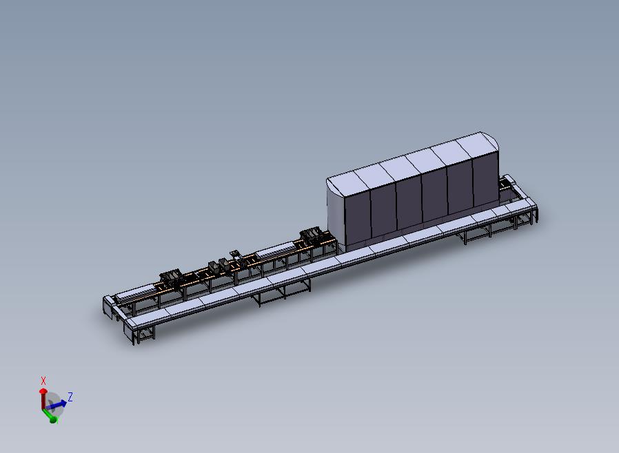 巧克力生产流水线