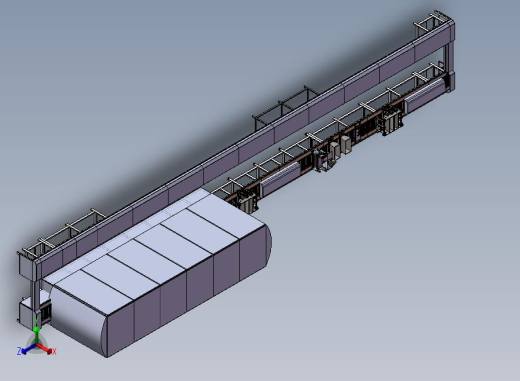 巧克力生产流水线正等轴测缩略图