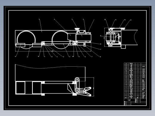 芹菜收割机的设计（含CAD图纸+说明书）