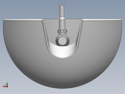 solidworks 盥洗盆后视缩略图