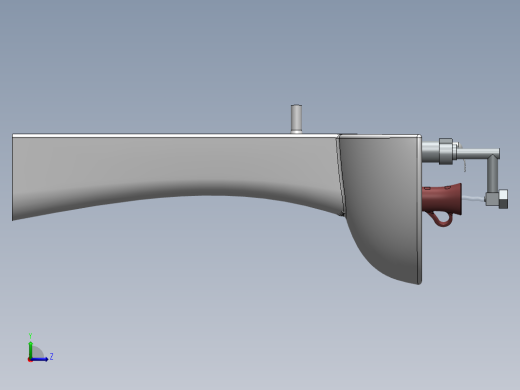 solidworks 盥洗盆左视缩略图