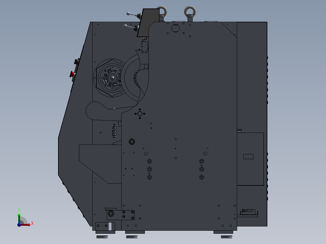 WQ1300自动切台右视图