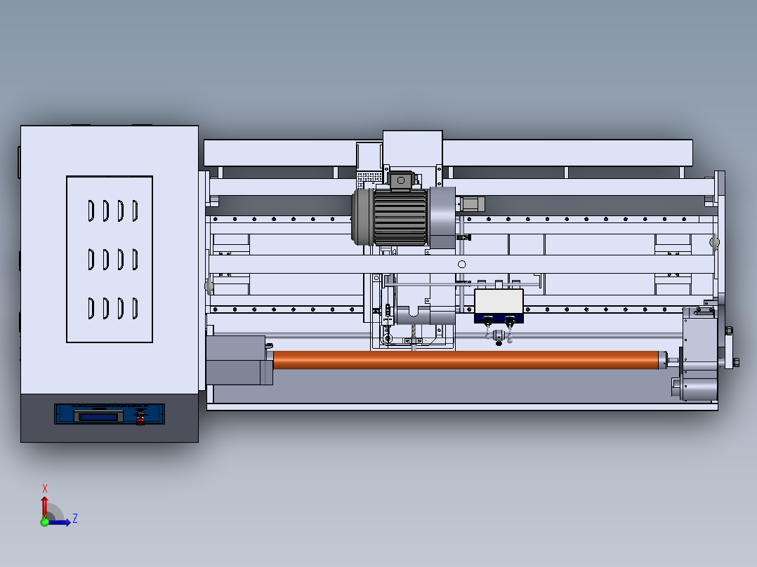 WQ1300自动切台俯视图