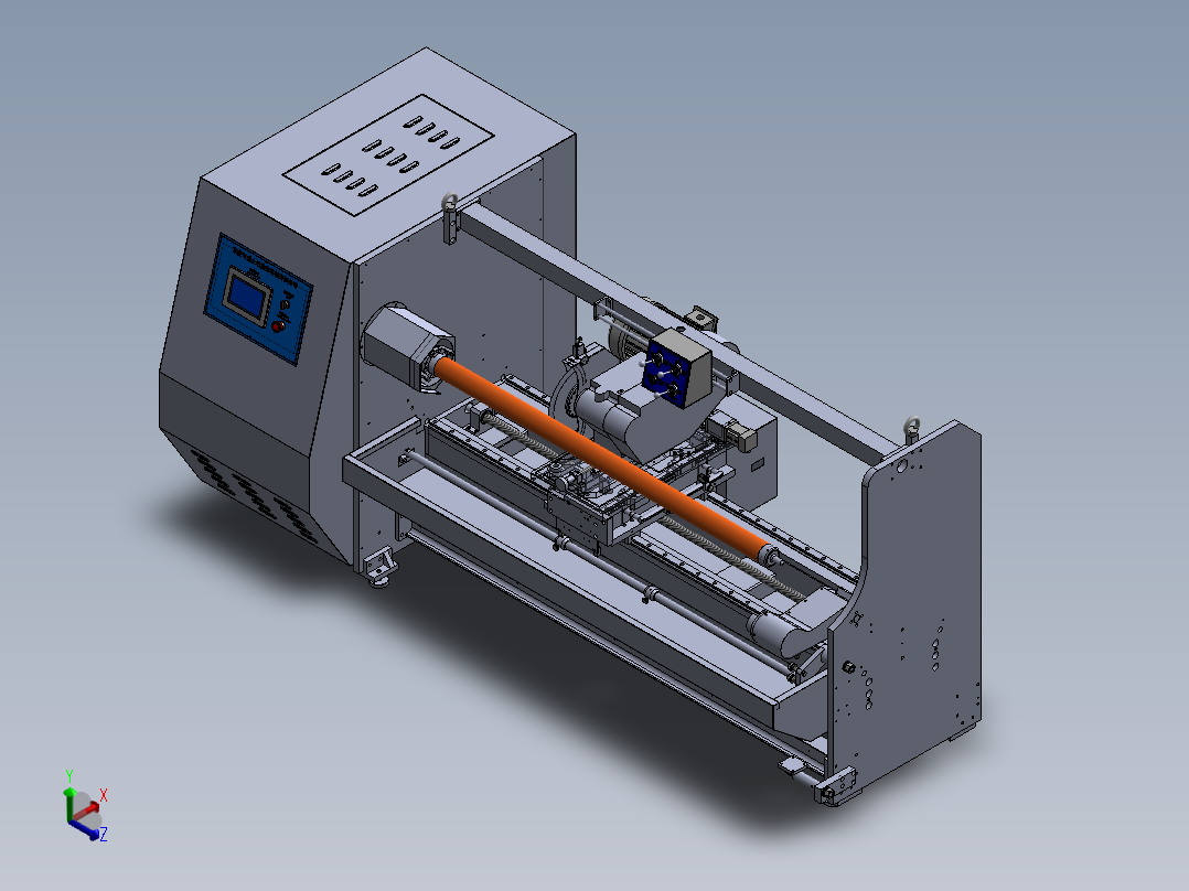 WQ1300自动切台正等轴测图