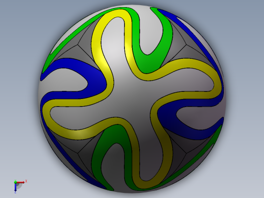 足球模型俯视缩略图