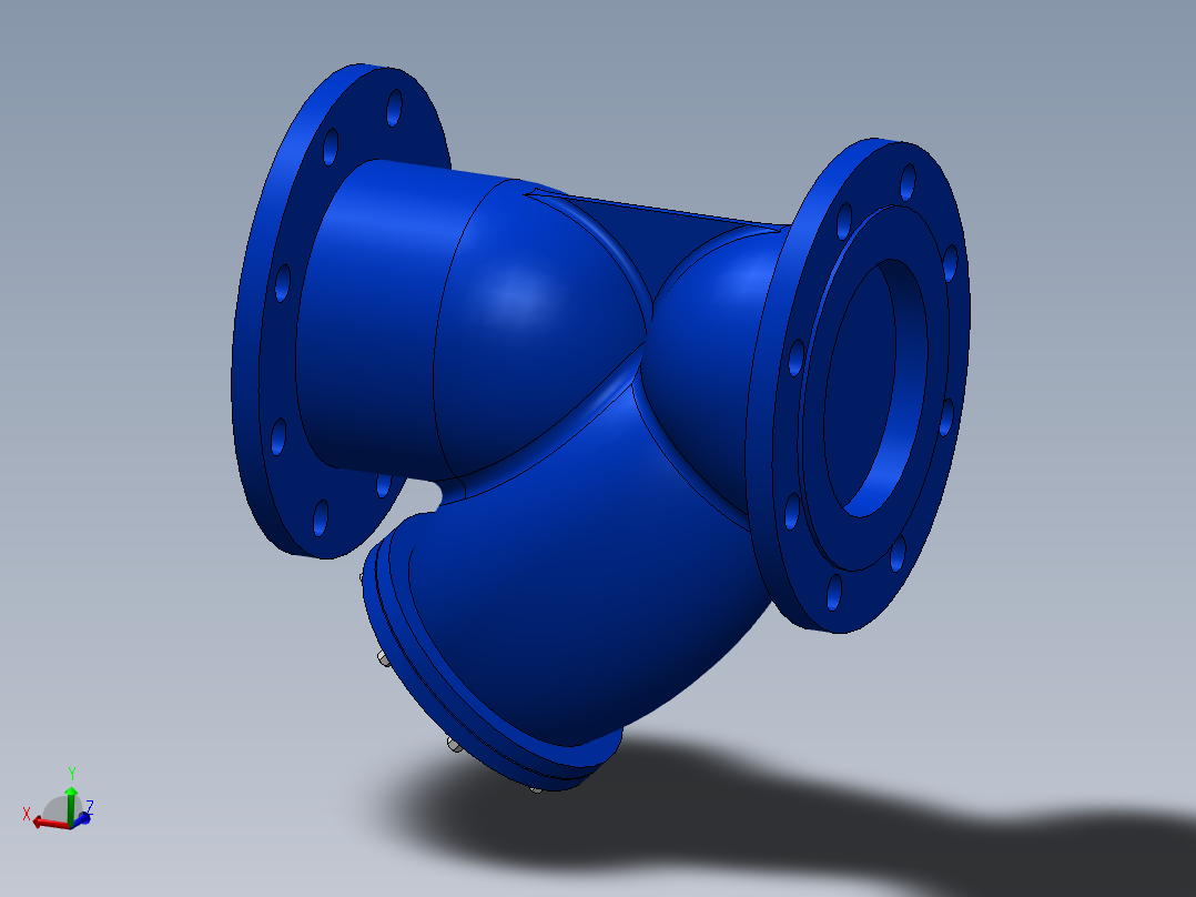 法兰Y型过滤器-铸铁 DN50-DN600