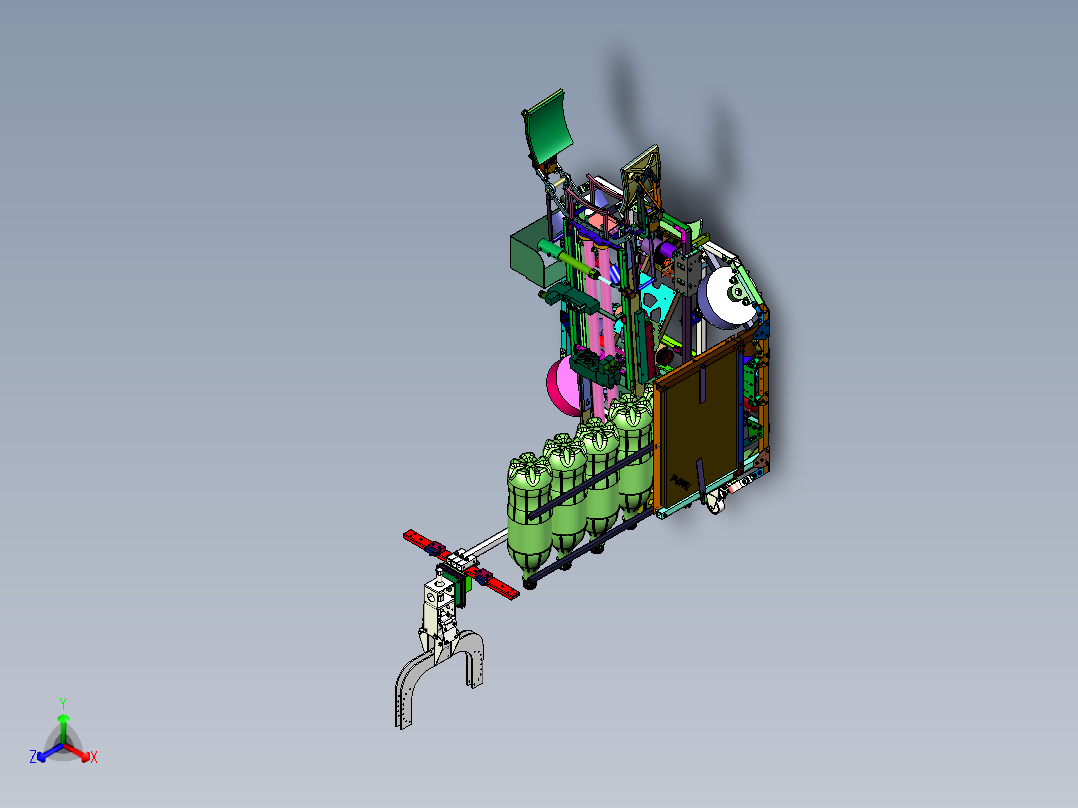 小物体抓取智能物料小车