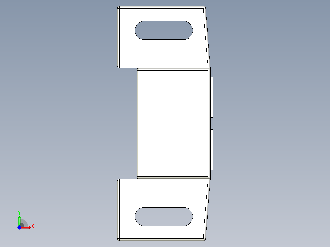 型材-KJN 6 SLOT MAGNETIC CATCH 3842518740 前视图