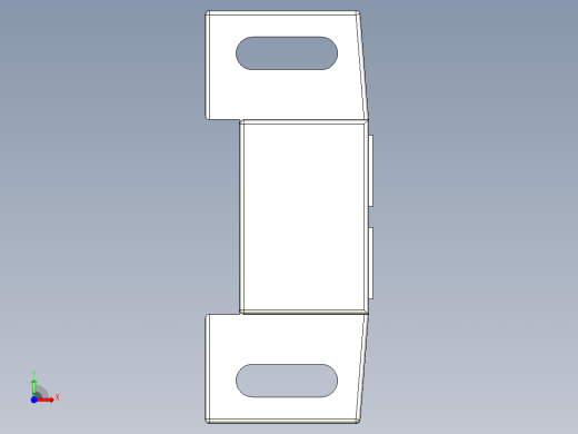 型材-KJN 6 SLOT MAGNETIC CATCH 3842518740 前视缩略图