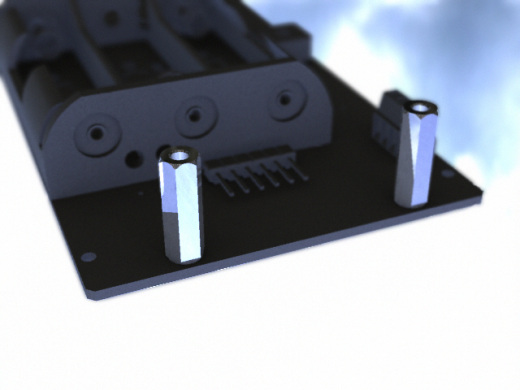 印刷电路板用六角垫片M3母-母，长度从5毫米到60毫米缩略图