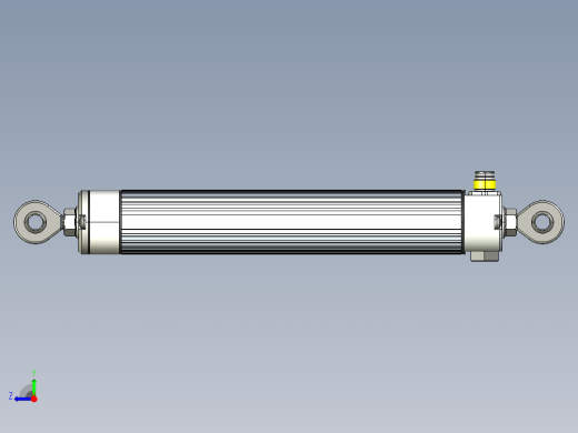 NOVOTECHNIK直线位移传感器LWX-003 系列 全金属外壳右视缩略图