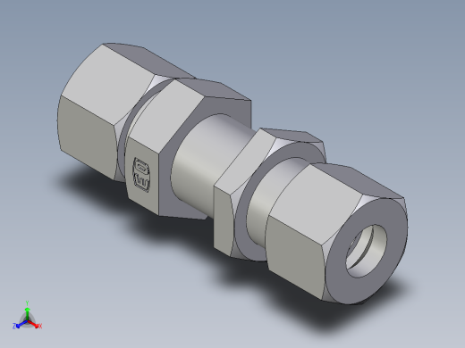 卡套式工业通用硬管接头EO_Bulkhead_union_SV12ZS71