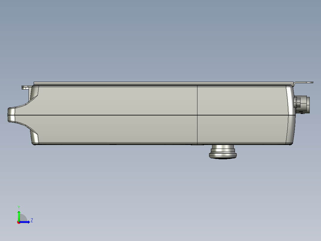 上银线性制动器STEP_LAK2J左视图