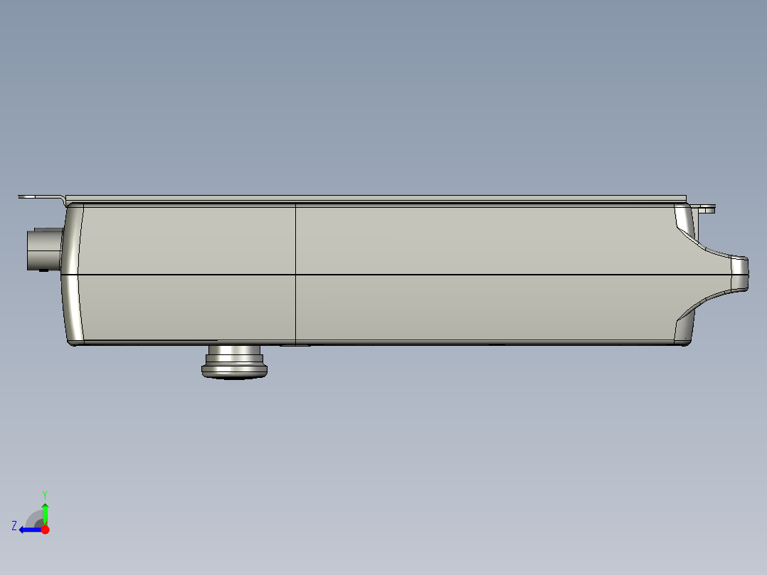 上银线性制动器STEP_LAK2J右视图