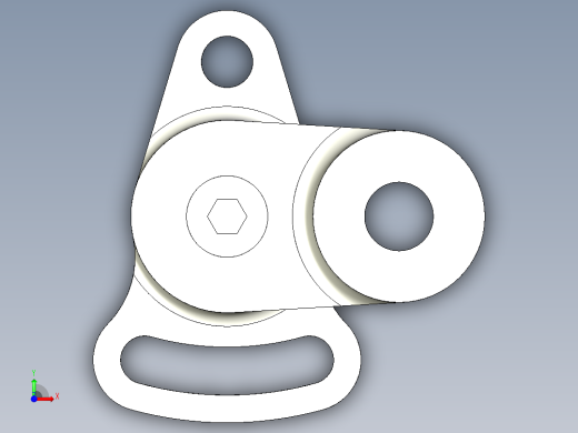 平面張力器(自動張力型)BAT-A-3D多系列多零件图纸模型前视缩略图