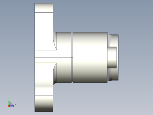平面張力器(自動張力型)BAT-A-3D多系列多零件图纸模型左视缩略图