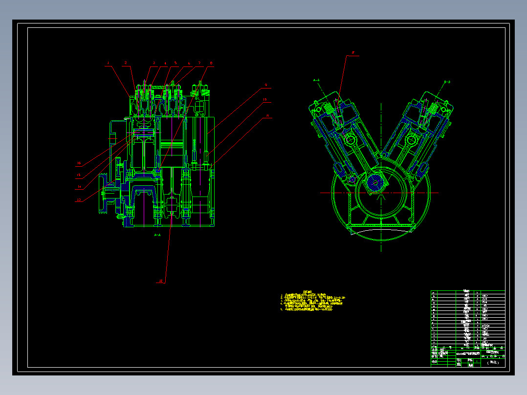 YC6108柴油机配气机构设计【6缸】