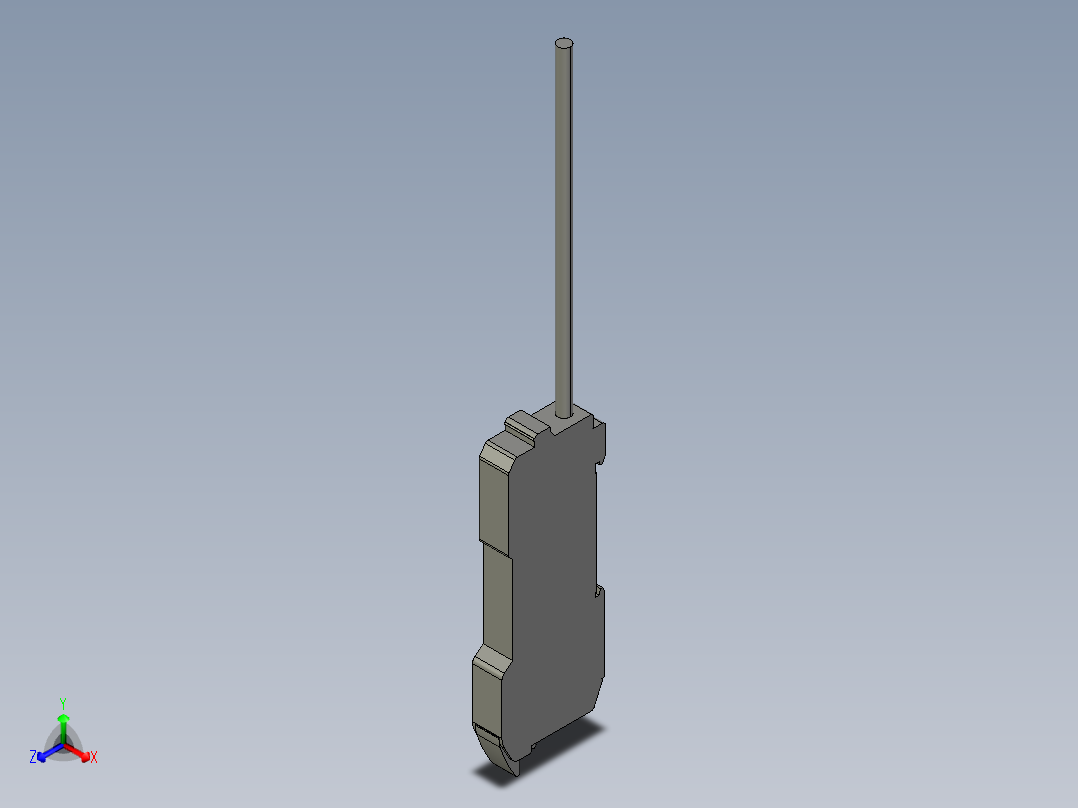 基恩士LV-11SA(P)_kc图纸模型主视图