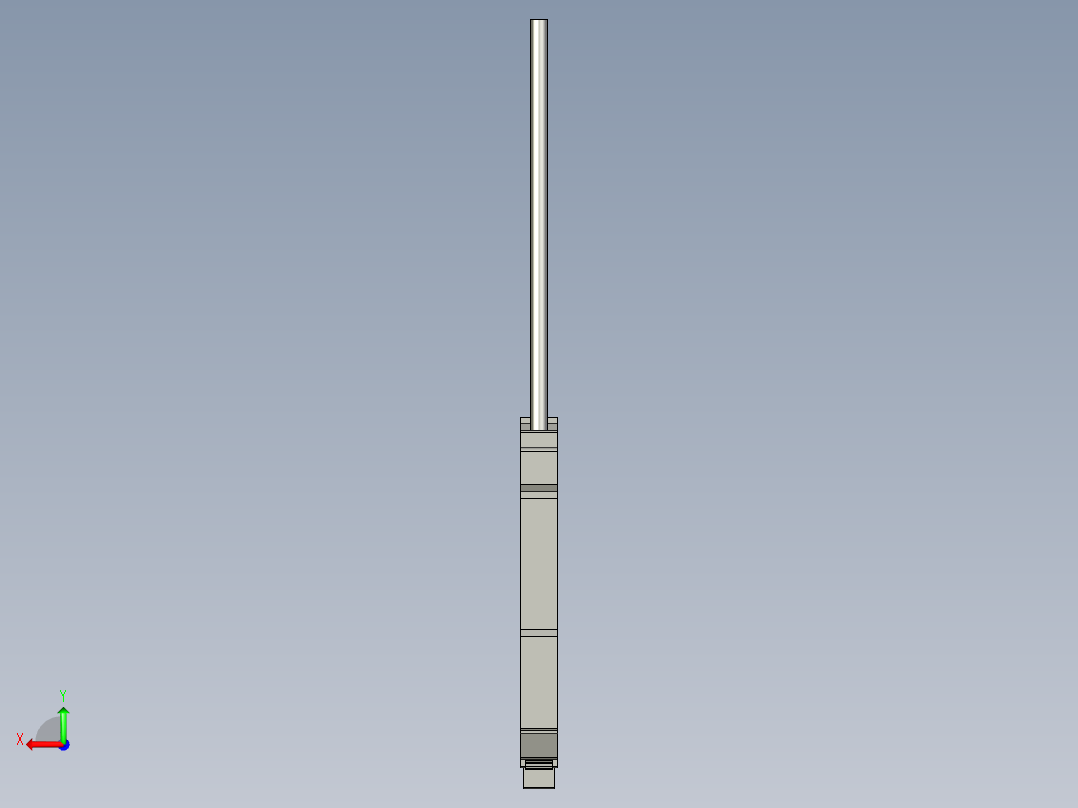 基恩士LV-11SA(P)_kc图纸模型后视图