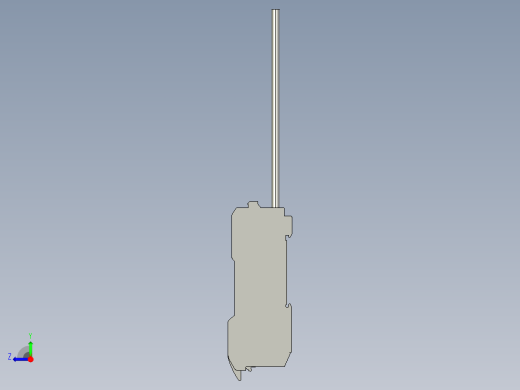 基恩士LV-11SA(P)_kc图纸模型右视缩略图
