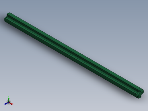 乐高机械组车桥-3737 Green Technic Axle 10正等轴测缩略图