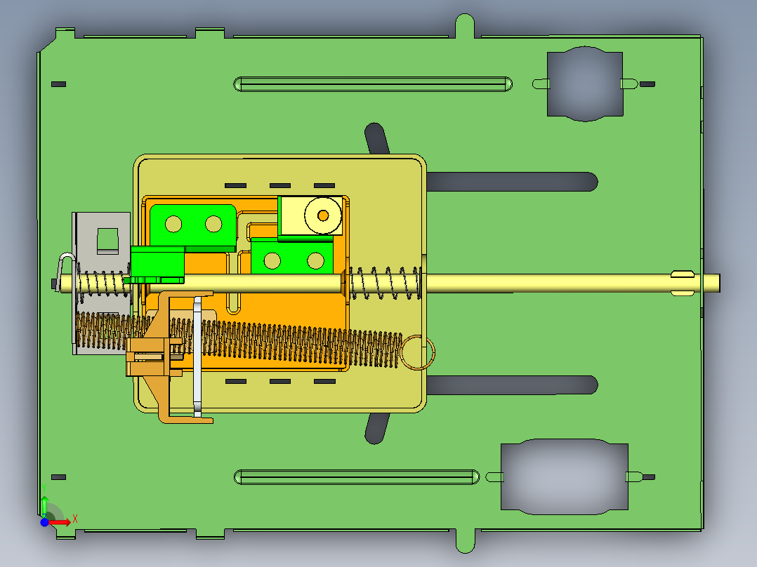 多士炉烤面包机Proe5.0.zip前视图