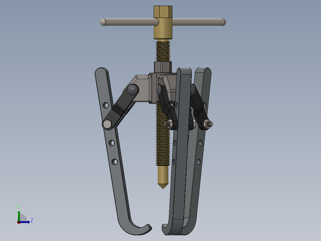 轴承拆卸工具bearing-puller-32.snapshot.3左视图