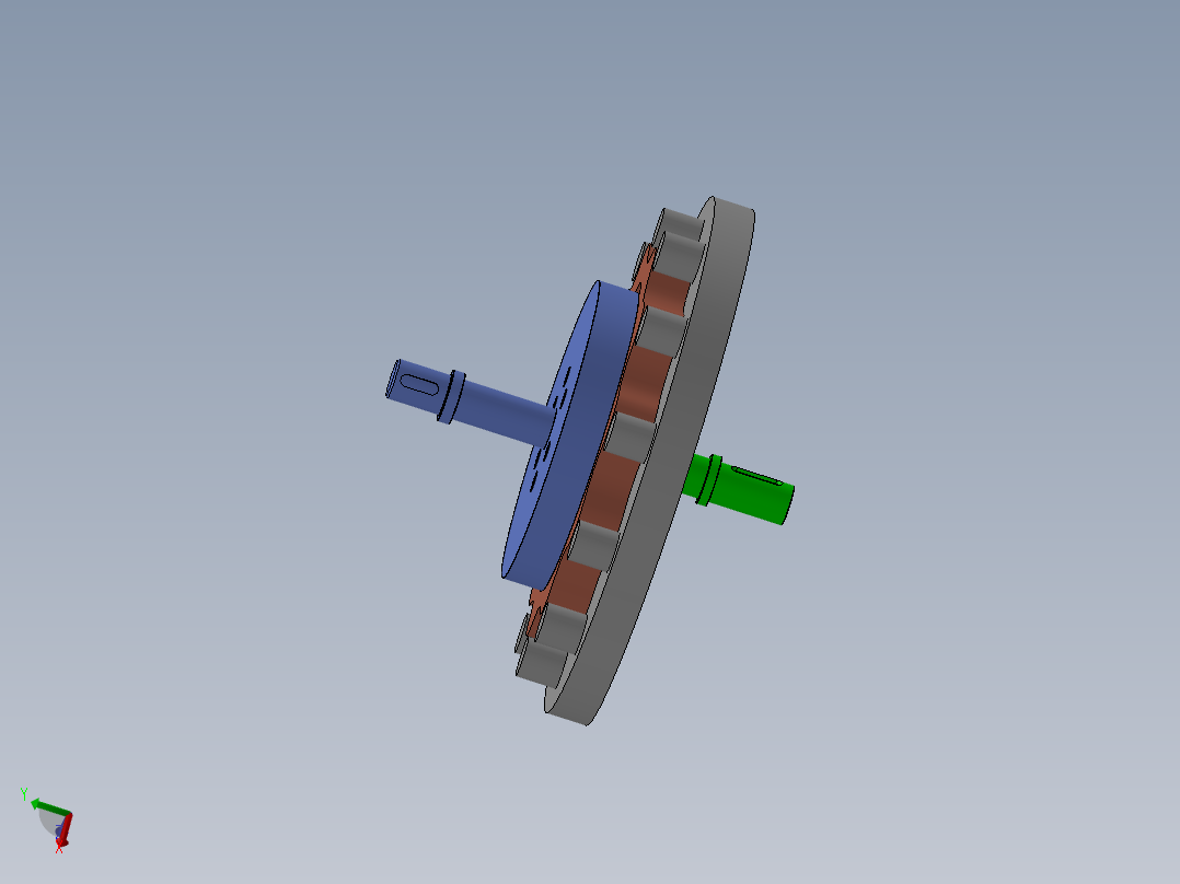 摆线减速器、摆线针轮减速器、减速器(15)右视图