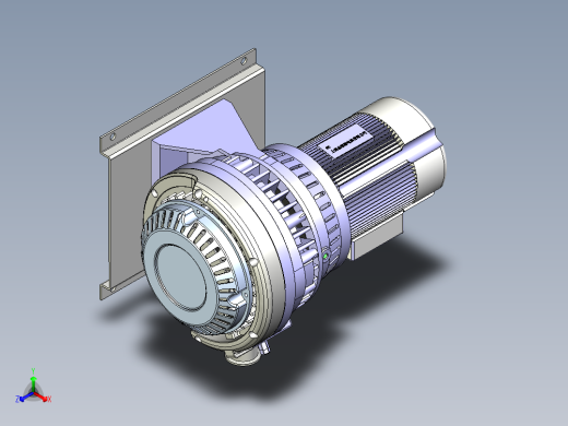 中科仪WXG-8B涡旋真空泵三维模型