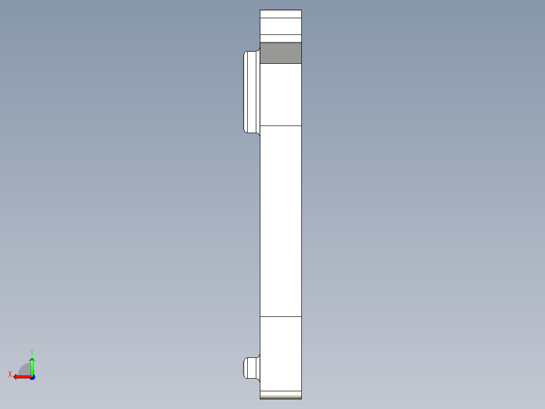 B3004023-A&amp;A 呼吸机后视图