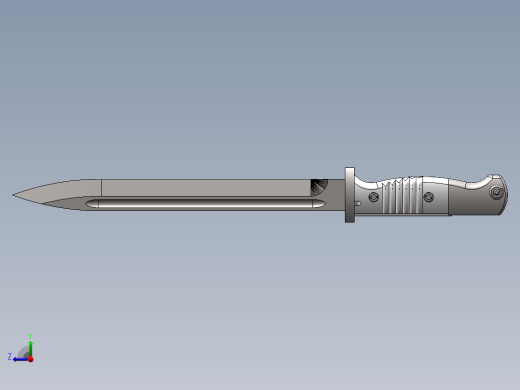 刺刀、刀(12)右视缩略图