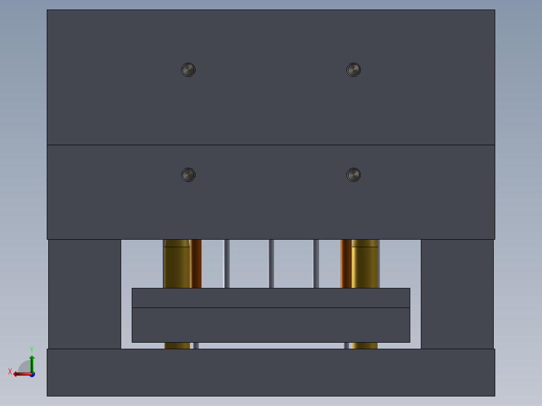 注塑模具、模具(169)后视图