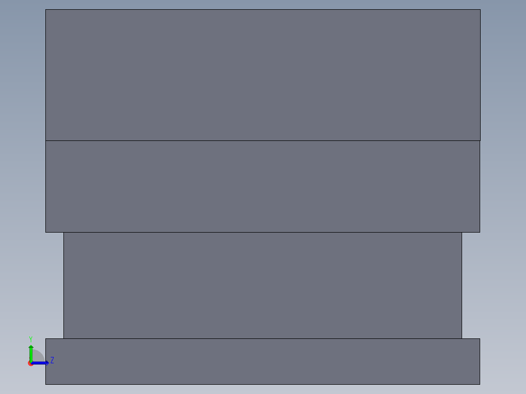 注塑模具、模具(169)左视图