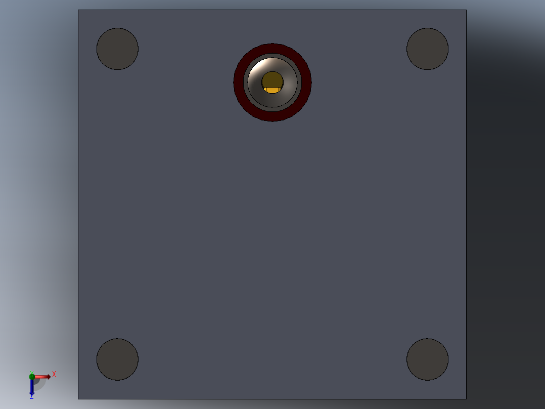 注塑模具、模具(169)俯视图