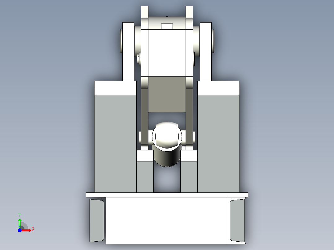90度立模机前视图