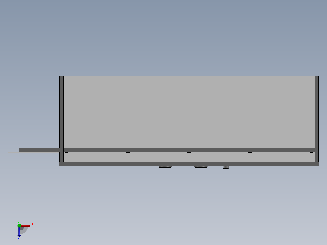 厨房柜台俯视图