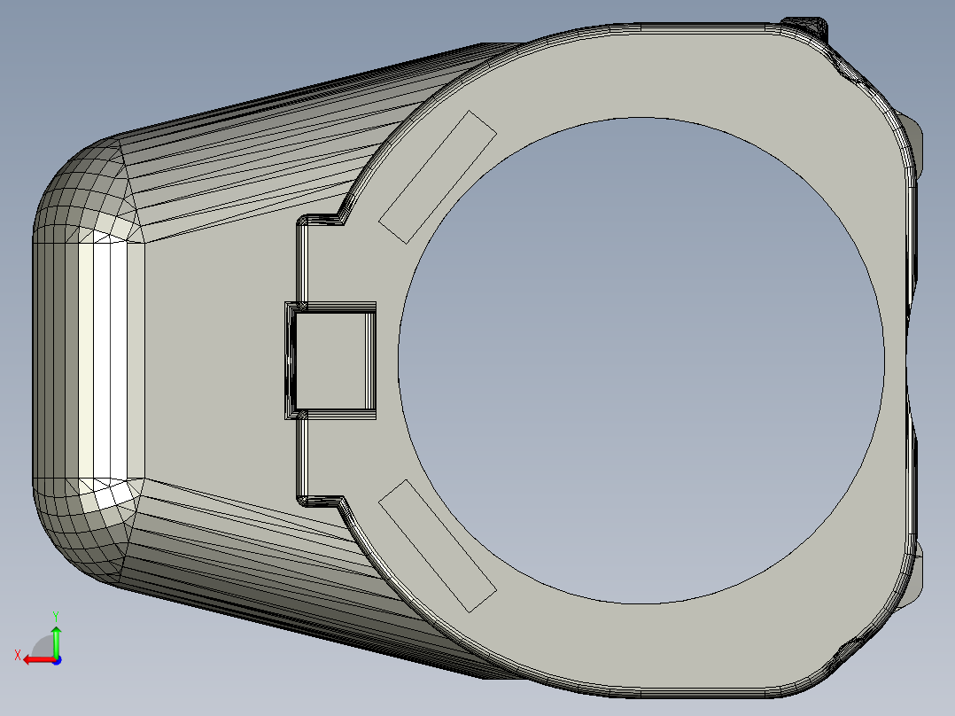 手枪左轮冲锋枪老式狙击步枪设计3D图纸B.A.L.L.S. Release Folder STP STL后视图