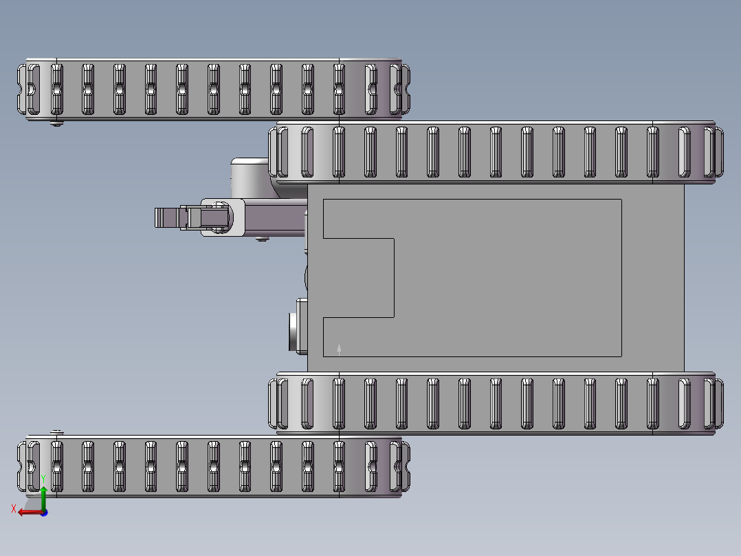 排爆机器人后视图