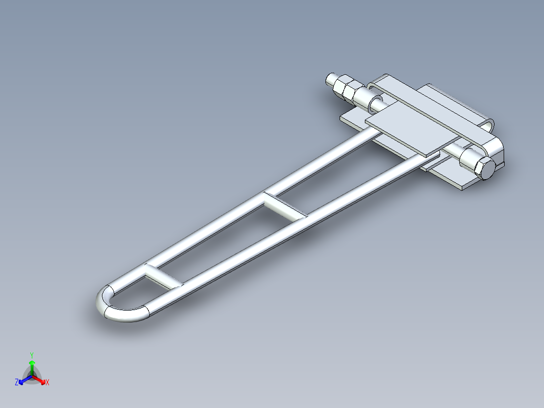 1#-前牵引-可编辑正等轴测图