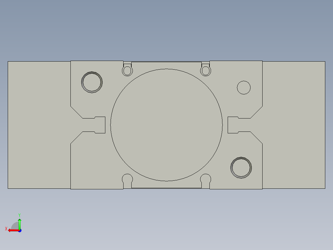 气缸MHZ2-40D-M9NL后视图